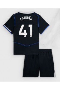 Chelsea Estevao Willian #41 Babyklær Tredje Fotballdrakt til barn 2025-26 Korte ermer (+ Korte bukser)